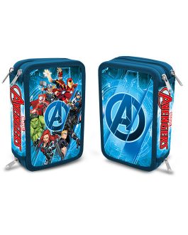 AVENGERS PENCIL CASE 3 ZIPPER