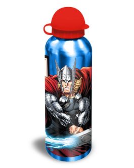 AVENGERS ALU. BOTTLE 3 DESIGNS ASST. 500 ML