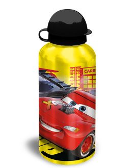 CARS ALU. BOTTLE 3 DESIGNS ASST. 500 ML