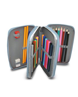 FROZEN 2 PENCIL CASE 3 ZIPPER