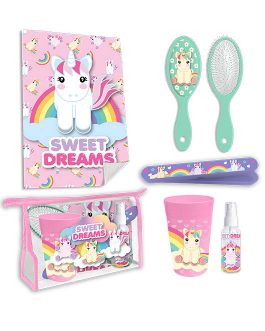 TRAVEL BAG SET UNICORN SWEET DREAMS