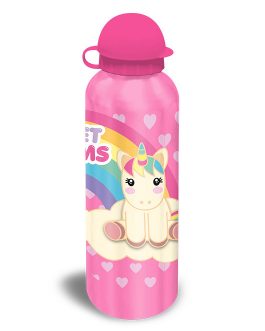 ALUMINIUM CANTEEN 500ML UNICORNIO SWEET DREAMS
