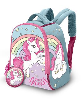 KINDERGARDEN BACKPACK 25 CM NEOPRENO UNICORN