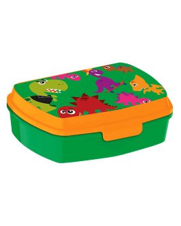 PACK ALUMINUM CANTEEN + LUNCH BOX DINOSAUR