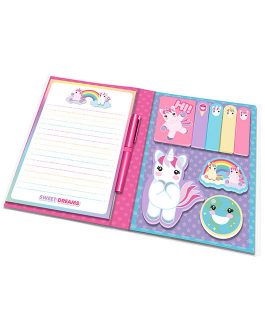 NOTEBOOK W/ POST ITS  SWEET DREAMS IN CDU