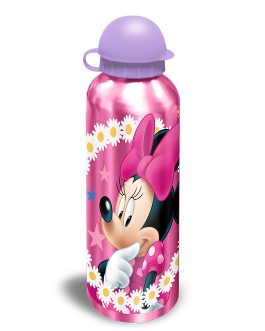 MINNIE ALU. BOTTLE 3 DESIGNS ASST. 500 ML