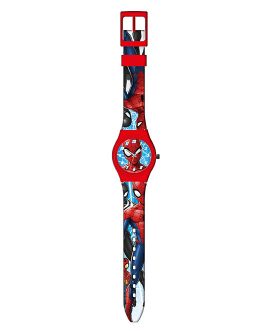 ANALOG WATCH IN METAL BOX SPIDERMAN