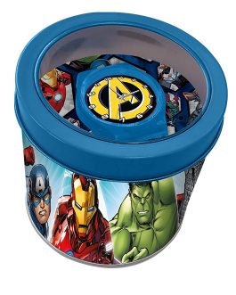 ANALOG WATCH IN METAL BOX AVENGERS