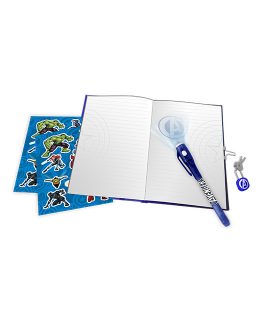 STATIONERY SET WITH DIARY AND MAGIC PEN AVENGERS