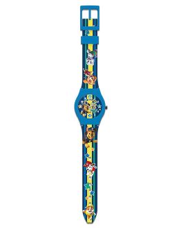 ANALOG WATCH IN METAL BOX PAW PATROL