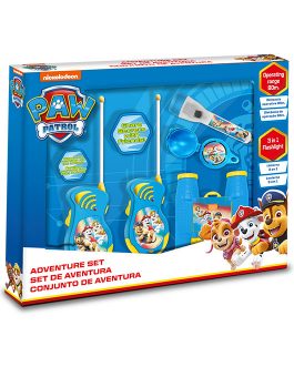 ADVENTURE SET WITH WALKIE TALKIES PAW PATROL