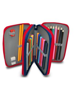 SPIDERMAN PENCIL CASE 3 ZIPPER