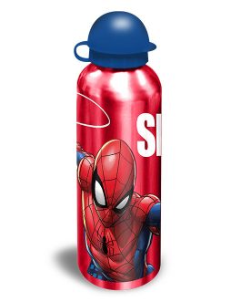 SPIDERMAN ALU. BOTTLE 3 DESIGNS ASST. 500 ML