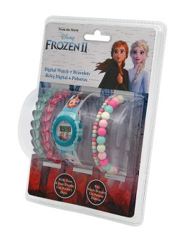 DIGITAL WATCH AND BRACELETS FROZEN 2