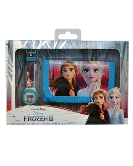 WALLET+DIGITAL WATCH BOX SET FROZEN 2