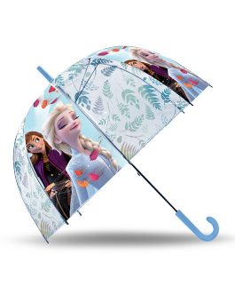 TRANSPARENT BELL UMBRELLA 19 AUTO FROZEN 2