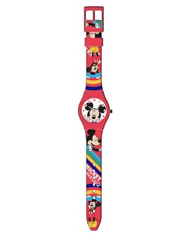 ANALOG WATCH IN METAL BOX MICKEY