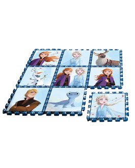 FOAM MAT 9PCS WITH BAG FROZEN 2