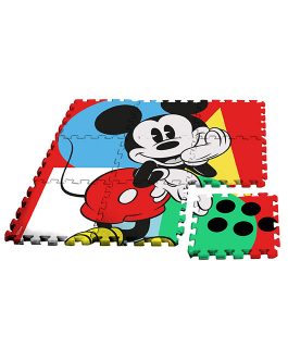 FOAM MAT 9PCS WITH BAG MICKEY