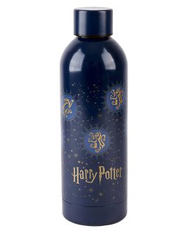 HARRY POTTER STAINLESS STEEL SHAPE NAVY/GOLD 750ML