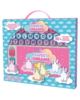 SCHOOL SET WITH STAMPS SWEET DREAMS