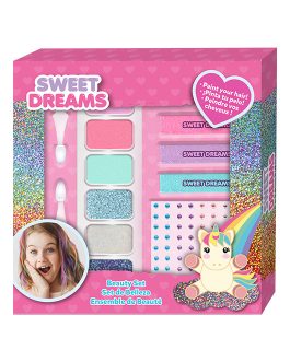 SET DE PEINADO Y MAQUILLAJE SWEET DREAMS