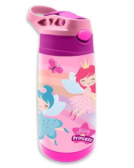 STAINLESS STEEL BOTTLE 450ML FAIRY PRINCESS