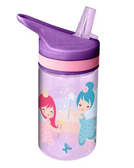WATER BOTTLE TRITAN 400 ML FAIRY PRINCESS
