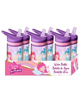WATER BOTTLE TRITAN 400 ML FAIRY PRINCESS