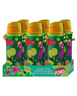 ALUMINIUM WATER BOTTLE WITH HANDLE 500 ML CRAZY DYNO