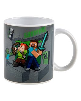 MINECRAFT EARTH HEAT CHANGE MUG