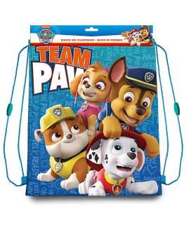 GYM BAG 40X30 CM PAW PATROL