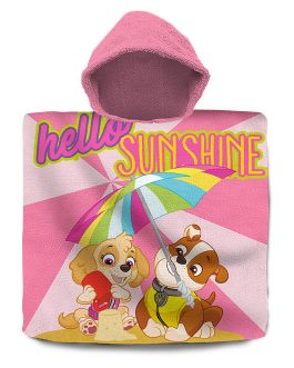 PAW PATROL SKY COTTON PONCHO 60X120