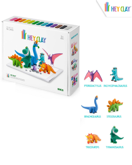 HEY CLAY DINOSAUR SERIES 18 POTS