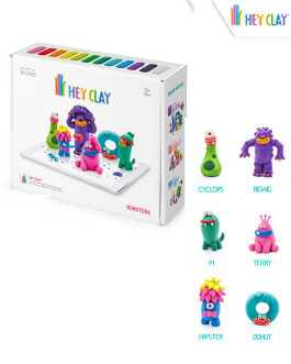 HEY CLAY MONSTER SERIES 18 POTS